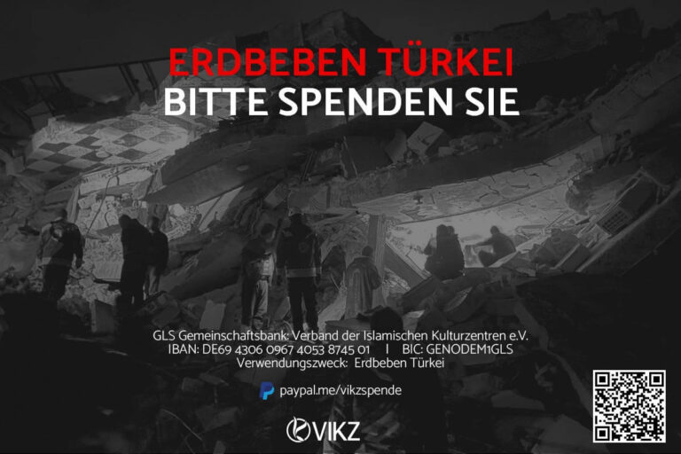 Auch über ILA Europe läuft die Nothilfe für die Erdbeben-Opfer in der Türkei. Foto: VIKZ