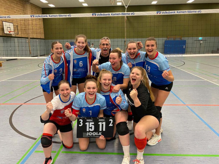 Beim 3:2-Hinspielsieg gegen Lüdinghausen am 12. November legte der TV Werne den Grundstein für den Gewinn der Herbstmeisterschaft. Kann er das Kunststück auswärts wiederholen? Foto: Kollhoff