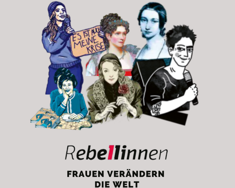 Das Plakat macht auf die Rebellinnen-Ausstellung in der Fabi Werne aufmerksam. Foto: privat