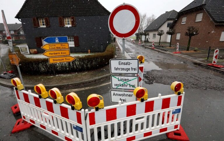 Zu nass für den Straßenbau: Verlängerung an der Mühlenstraße