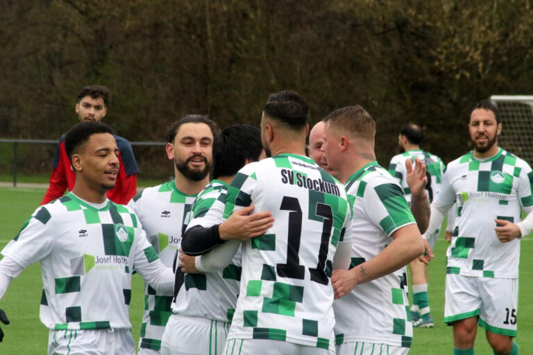Der SV Stockum durfte nach zwei Pleiten in Serie wieder jubeln. Foto: Wagner