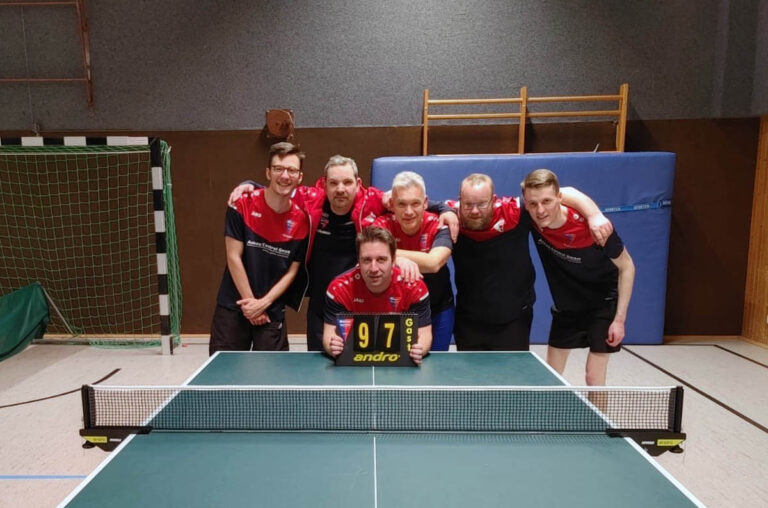 Der WSC feierte in der Bezirksklasse den Derbysieg gegen den TTC Werne. Foto: privat