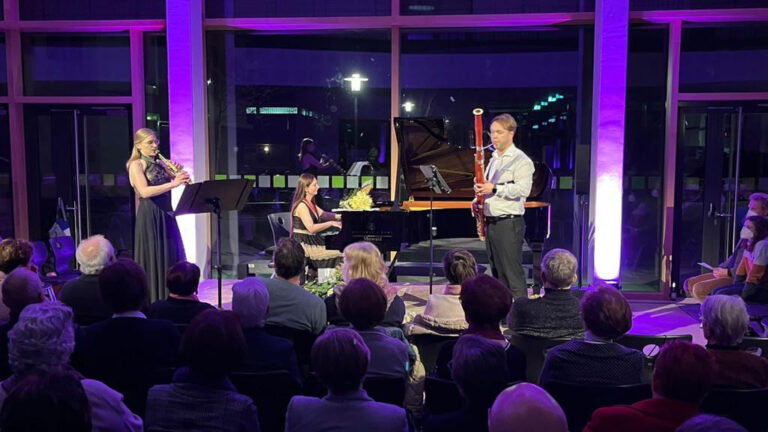 Das Ensemble Altrio sorgte zum Abschluss der Konzertreihe der Musikfreunde für Begeisterung. Foto: privat