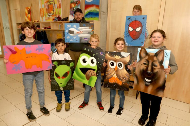 Farbenfrohe Erinnerungen an die Osterferien in der OGS
