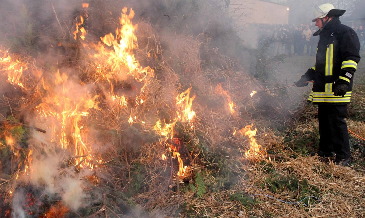 Osterfeuer am Wochenende: Überraschende Zahlen in Werne – Werne Plus