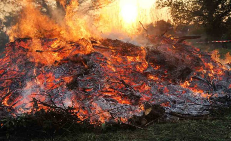 Osterfeuer am Wochenende: Überraschende Zahlen in Werne