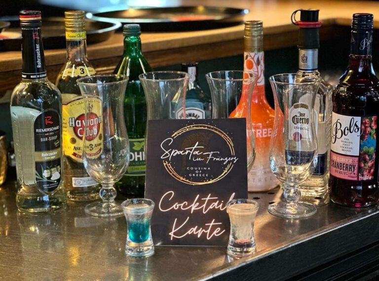 Im griechischen Restaurant "Spartas im Fränzers" gibt es jetzt auch leckere Cocktails. Foto: privat