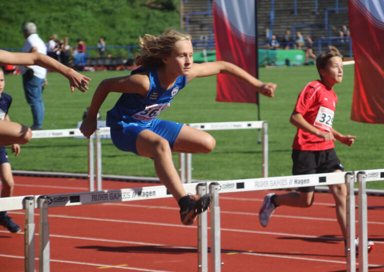 Carlo Zaccheddu wurde beim Hürdenlauf Vierter und erzielte zudem eine neue persönliche Bestzeit. Foto: privat