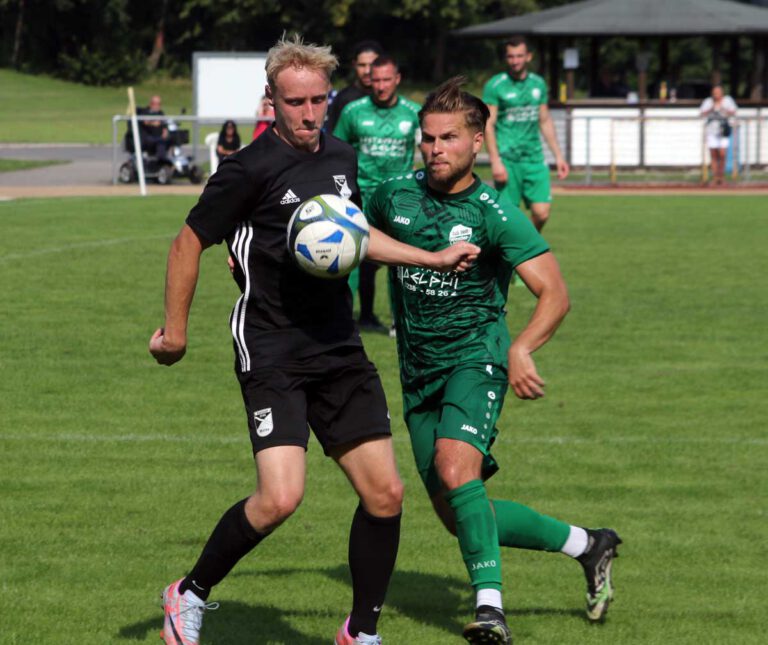 Santino Benning bereitete das Siegtor von Eintracht Werne mustergültig vor. Foto: Wagner