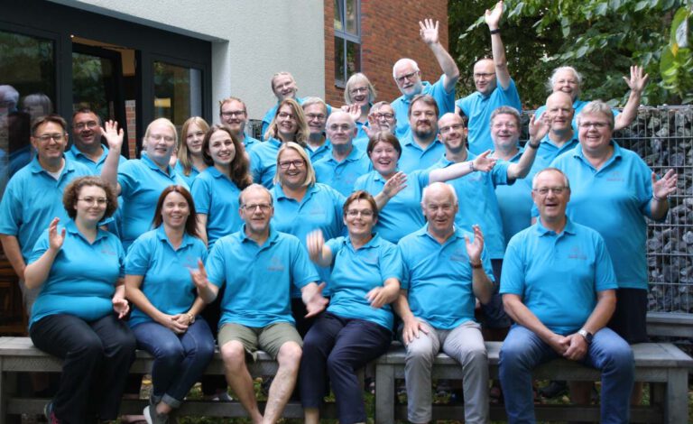 Das Bläsercorps Werne fand sich zu einem Probenwochenende in Münster zusammen. Foto: Bärbel Heimann
