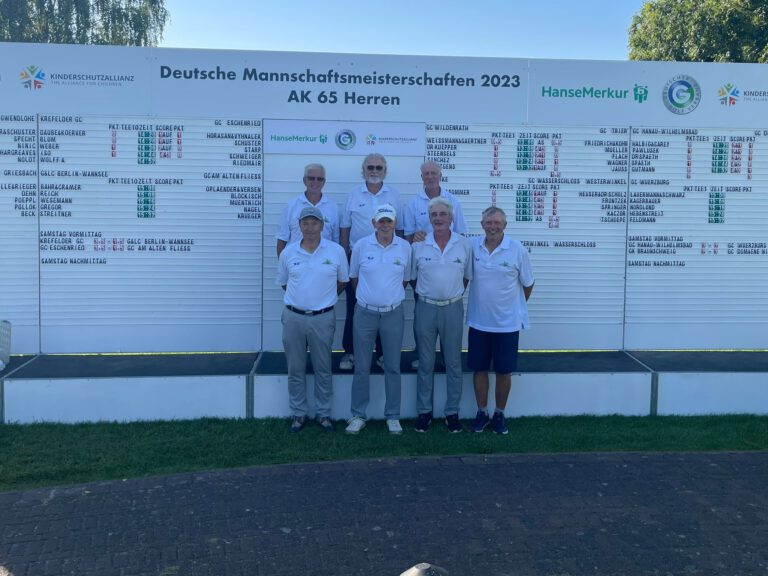 Auf dem Bild (oben von links): Heinz Springer, Peter Münsterkötter, Wolfgang Frontzek; (unten von links) Dr. Armin Schulz, Kapitän Axel Heuser, Norbert Tschöpe und Peter Kaczor. Foto: privat