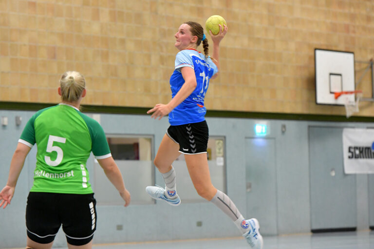Zwei Tore steuerte Denise Heinrich zum 25:20-Erfolg der TV-Handballerinnen über TuS Ickern bei. Archivfoto: MSW