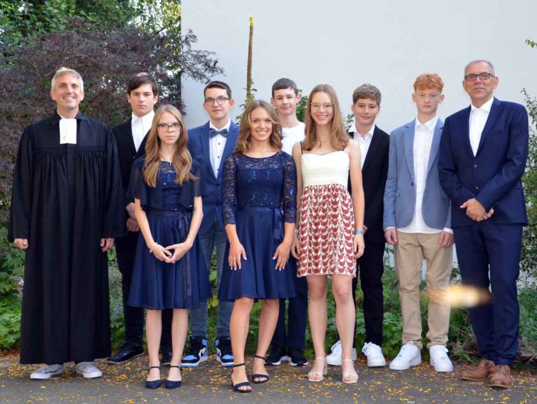 Die Konfirmationsfeier am Sonntag im Dietrich-Bonhoeffer-Zentrum. Foto: Ev. Kirche
