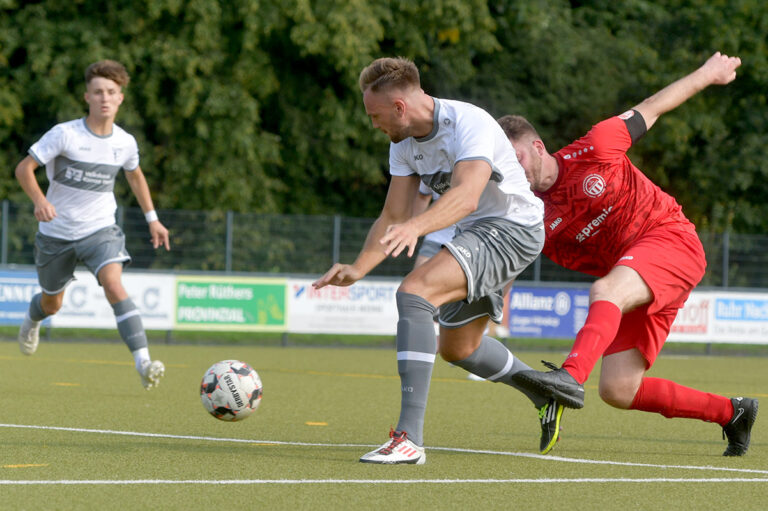 In Wolbeck stand Jannik Prinz erstmals in dieser Saison in der Startelf. Nach schöner Vorarbeit von Maurice Modrzik erzielte Prinz den Führungstreffer . Archivfoto: MSW