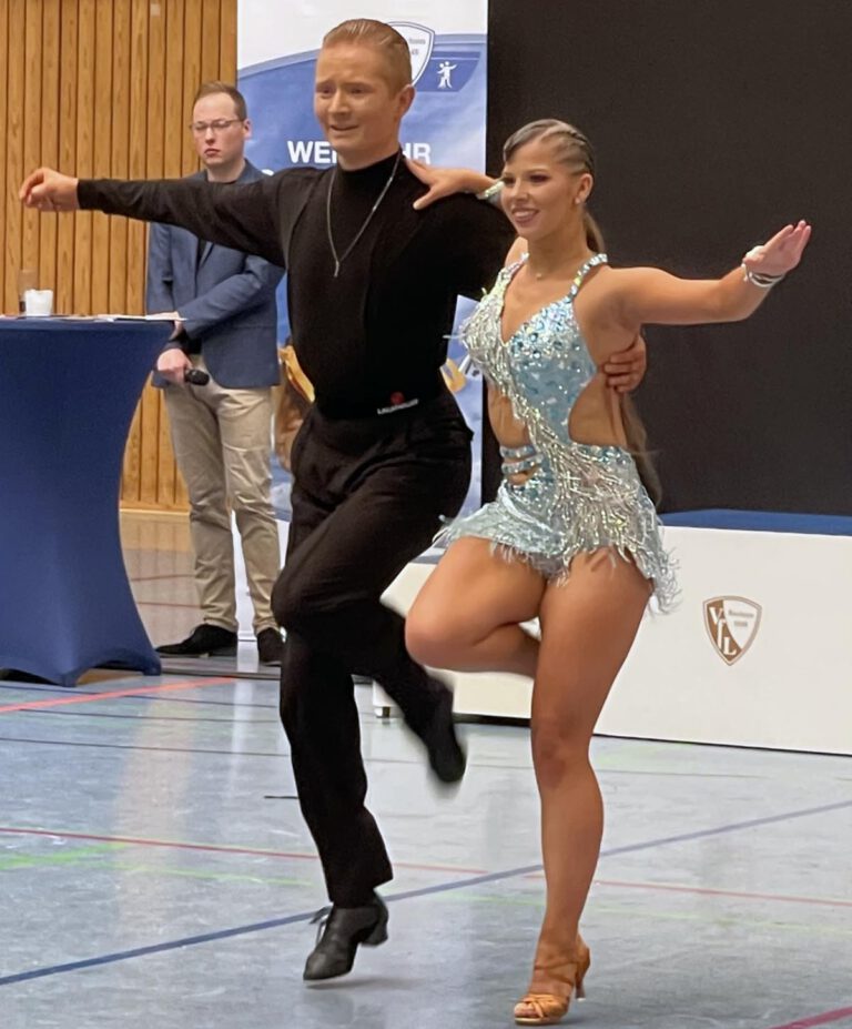 Maryam Reher und Jannis Till sorgen auf dem Tanzparkett weiter für Furore. Foto: privat