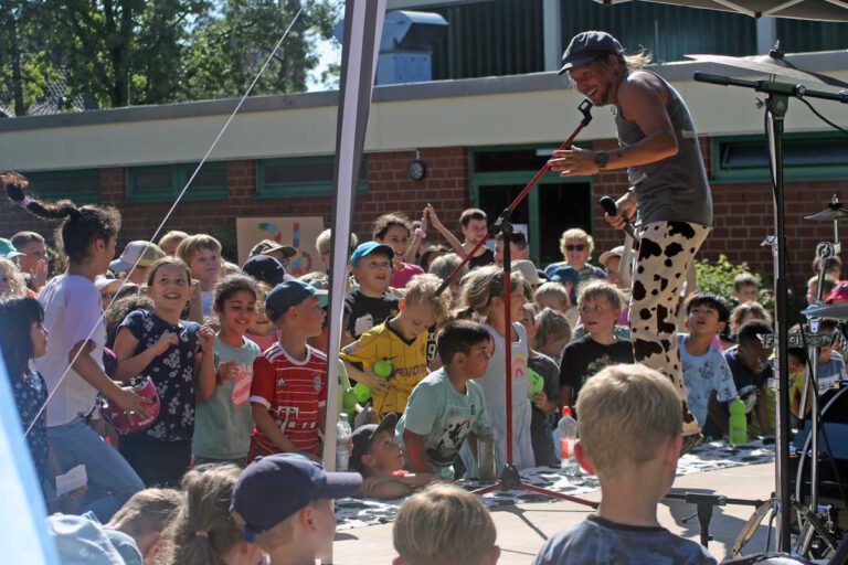 Kindermusiker Maxim Wartenberg sorgte als 