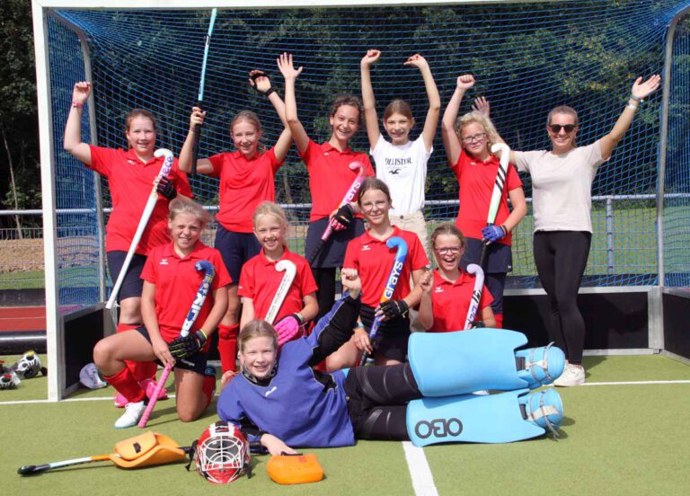 Die Spielgemeinschaft TV Werne/HTC Hamm qualifizierte sich für den Westfalenpokal. Foto: Raphael Haag