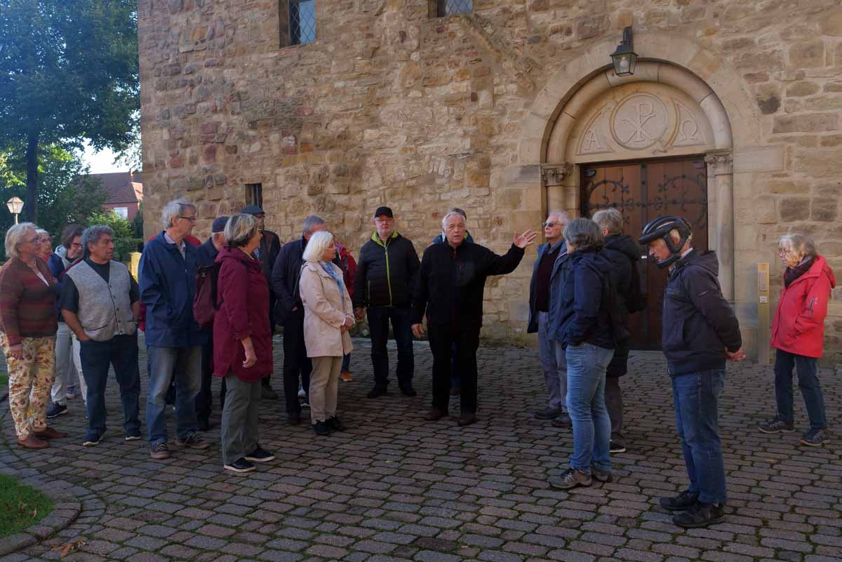 Der Altstadtfreundeverein begab sich auf den Wegen des Westfälischen Friedens. Foto: privat