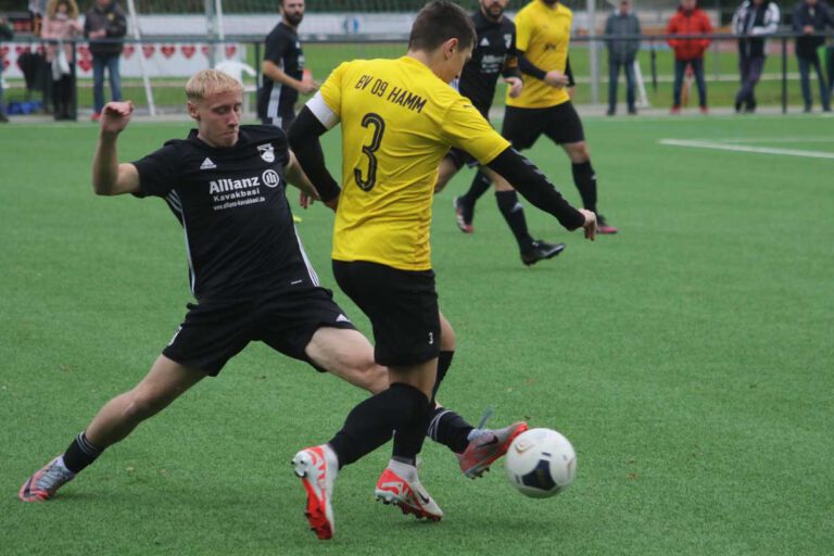 Santino Benning erzielte das vorentscheidende 3:0 für Eintracht Werne gegen BV 09 Hamm. Foto: Wagner