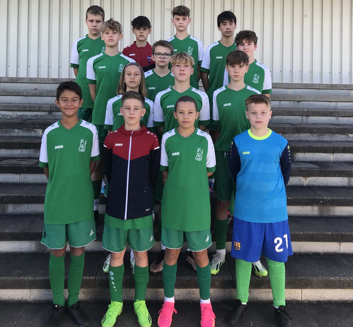 Die Fußballer des Gymnasiums St. Christophorus spielen um den Kreis-Titel. Foto: privat