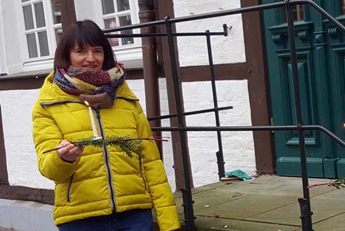 Anja Linker, Koordinator der heimischen Hospizgruppe, macht auf den Welthospiztag am kommenden Freitag aufmerksam. Archivfoto: Wagner