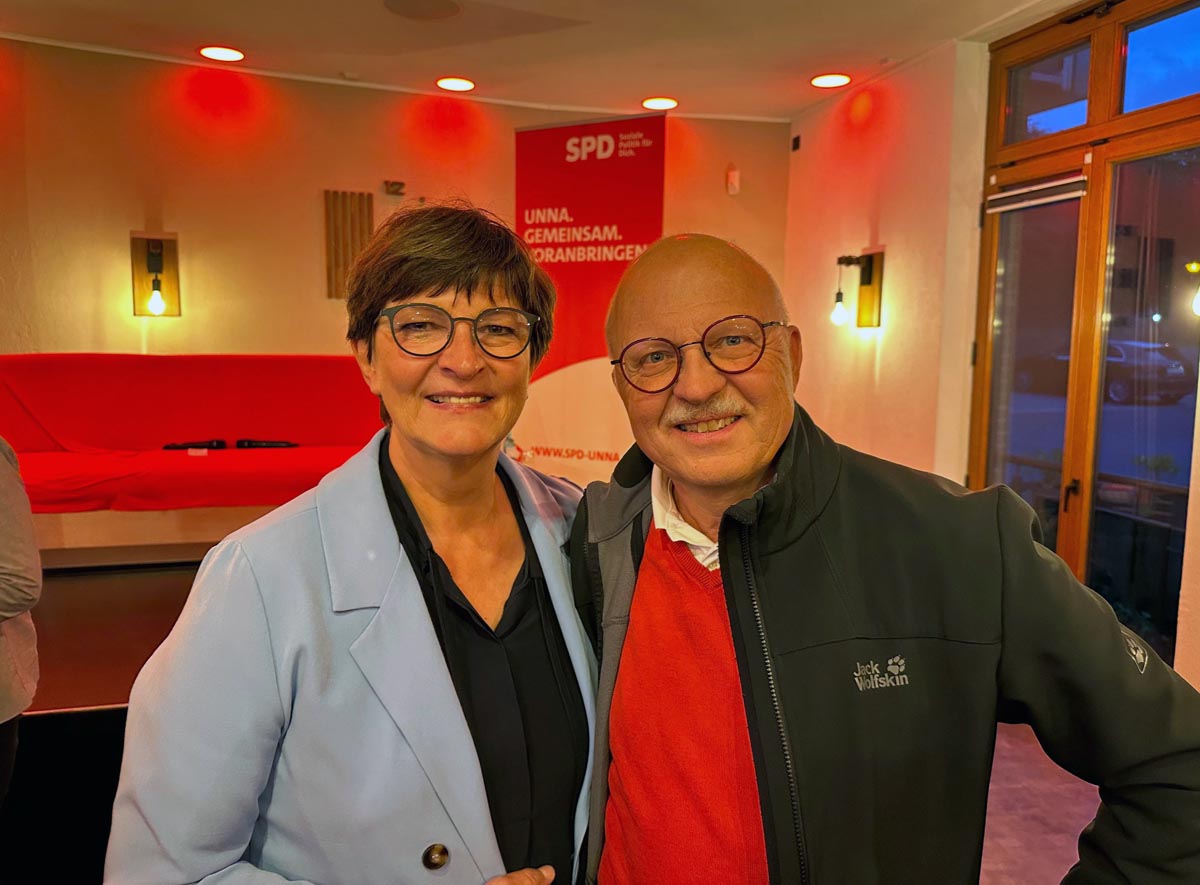 Bei der Veranstaltung der SPD Unna 