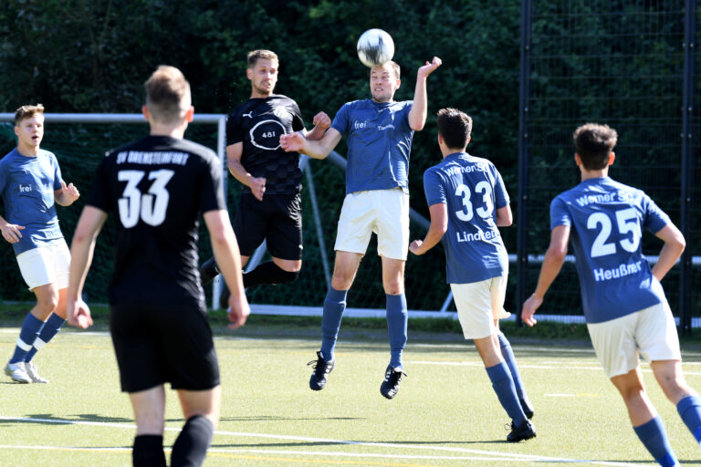 Hendrik Wittenbrink sorgte in der Abwehr für klare Verhältnisse und war Torschütze zum 2:0. Foto: MSW
