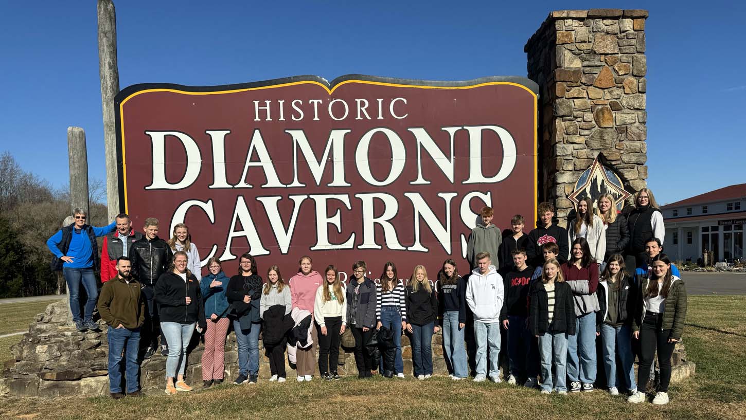 Alle teilnehmenden Schülerinnen und Schüler beim Besuch der Diamond Taverns. Fotos: privat