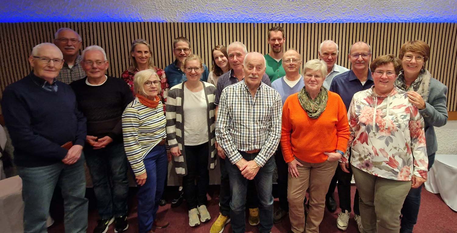 Einen geselligen Abend verbrachten die Sportabzeichenprüfer/innen auf Einladung des SSV-Vorstands im Restaurant Hornemühle. Foto: SSV