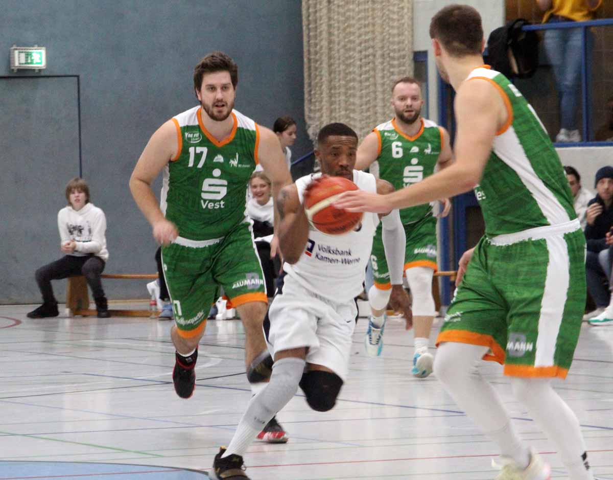 Anthony Hodge und die LippeBaskets feierten einen ungefährdeten Pokalsieg. Foto: Wagner