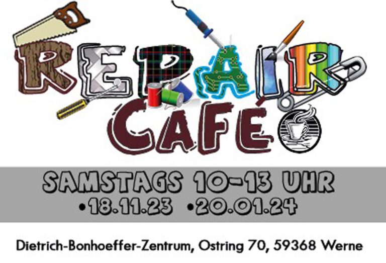Das Repair-Café geht in Kürze an den Start. Foto: Ev. Kirchengemeinde
