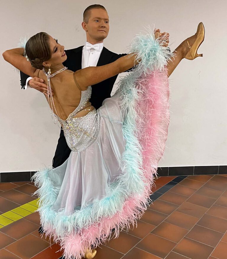 Jannis Till und Maryam Reher zeigten auf dem Tanzparkett wieder eine starke Leistung. Foto: privat