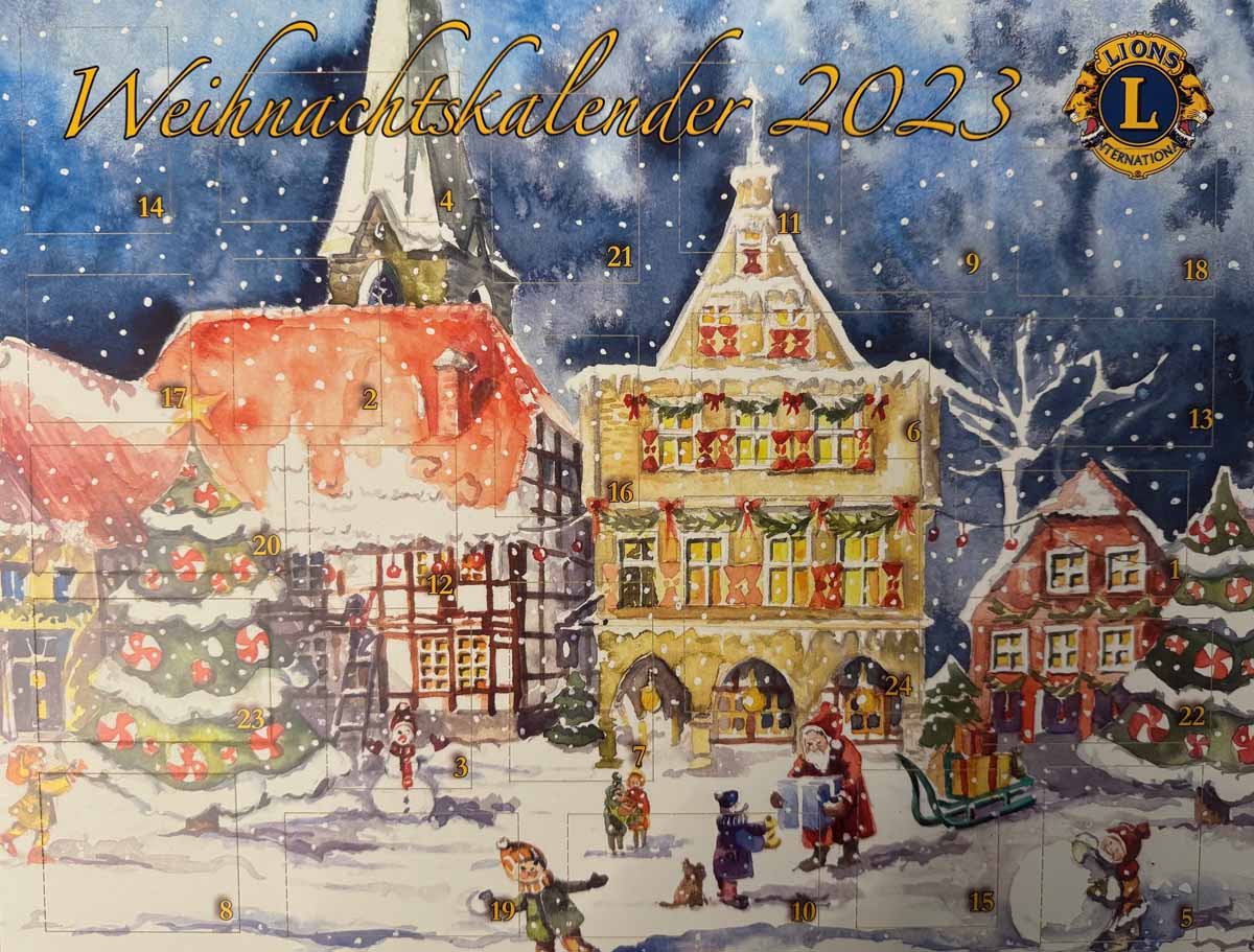 Die Lions-Adventskalender sind begehrt. Noch sind ein paar Exemplare erhältlich. Foto: privat