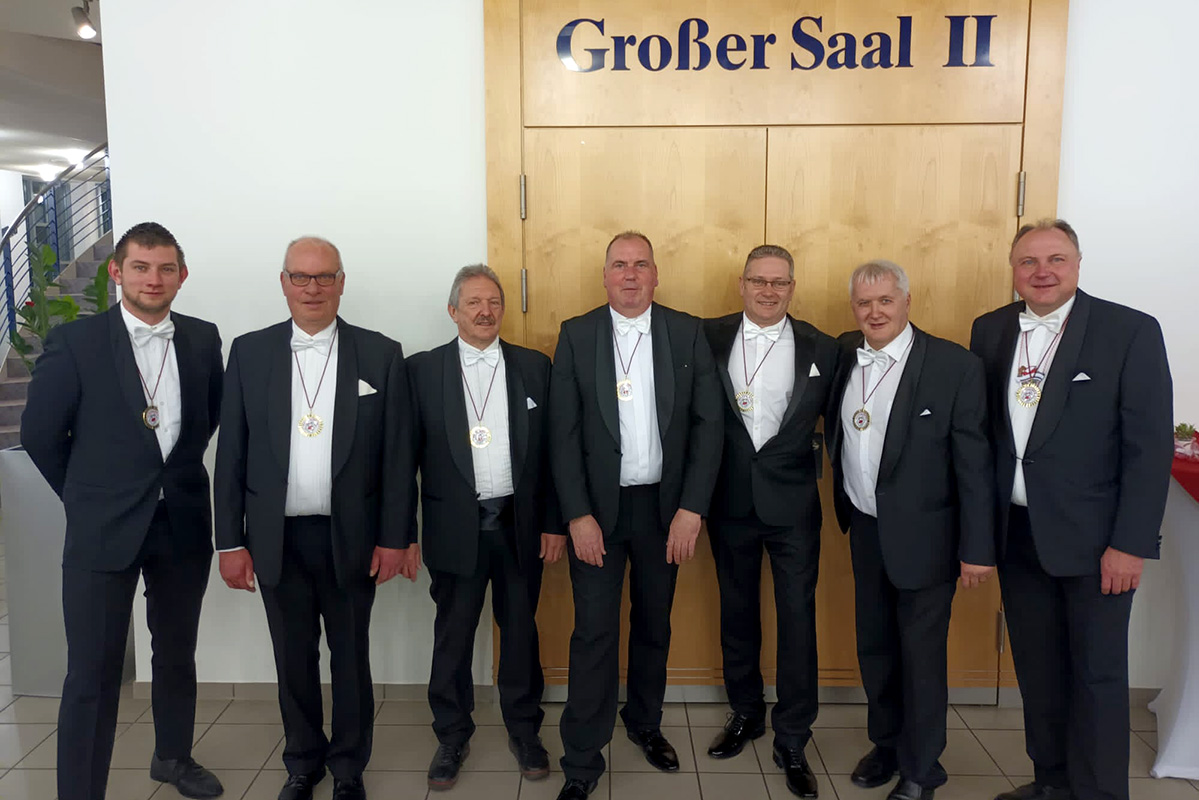 Die Herren sind (fast) unter sich, wenn der Närrische Rat Werne (Foto) in den Kolpingsaal zur Herrensitzung einlädt. Foto: privat