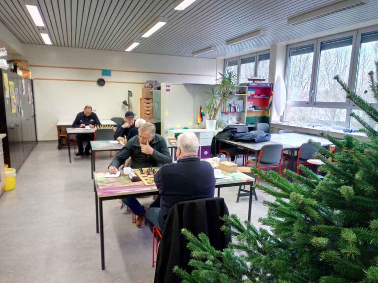 Der Schach Klub Werne II hat vor Weihnachten die Tabellenführung übernommen. Foto: privat