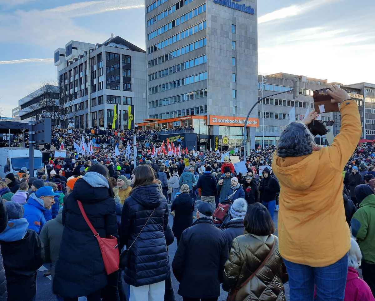 Rund 30.000 gegen Rechts in Dortmund „Wir sind mehr“ Werne Plus