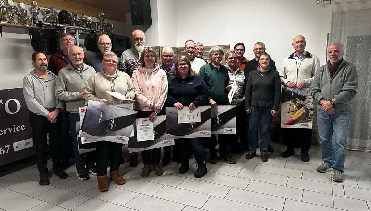 Auf dem Bezirkstag in Hamm wurden auch Stockumer Paddler/innen ausgezeichnet. Foto: privat