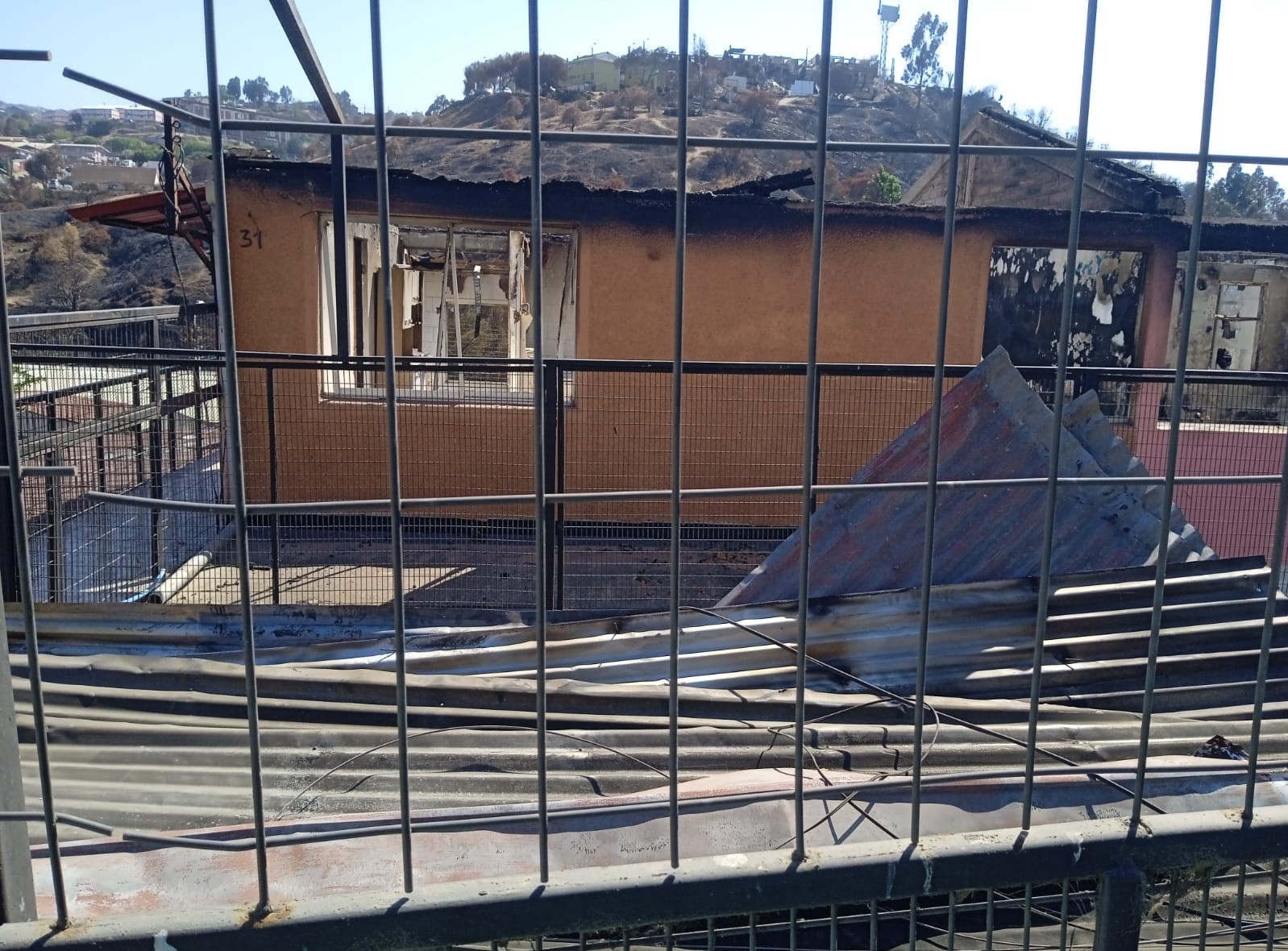 Ein Chile wütete ein Feuer und zerstörte viele Häuser. Eine Wahl-Wernerin will den Menschen in ihrer alten Heimat helfen. Foto: privat