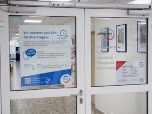 Die Türen des Jobcenters in Werne werden ab März geschlossen bleiben. Die Geschäftsstelle zieht nach Bergkamen. Fotos: Gaby Brüggemann