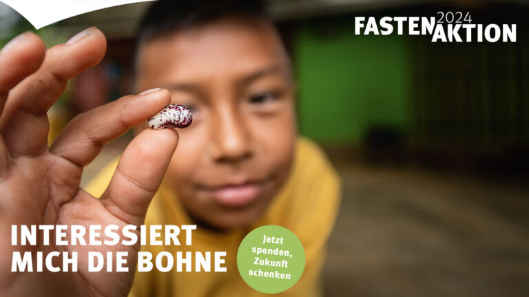 "Interessiert mich (nicht) die Bohne?!" So ist der Gottesdienst, der am Aschermittwoch um 19.30 Uhr im Chorraum der Kirche St. Christophorus gefeiert wird, betitelt. © Kopp | Misereor