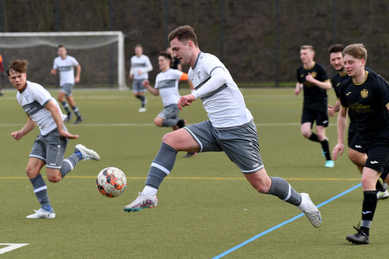 Jason Jäger kam in der zweiten Halbzeit für Robin Przybilla und erzielte in der 78. Minute das 4:0 für den Werner SC. Foto: MSW