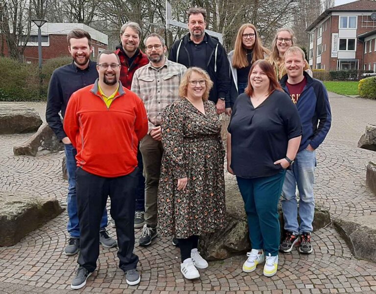 Der Vorstand der Freilichtbühne Werne um den Vorsitzenden Marius Wetter (ganz links) geht voller Tatendrang in die neue Spielzeit. Foto: privat