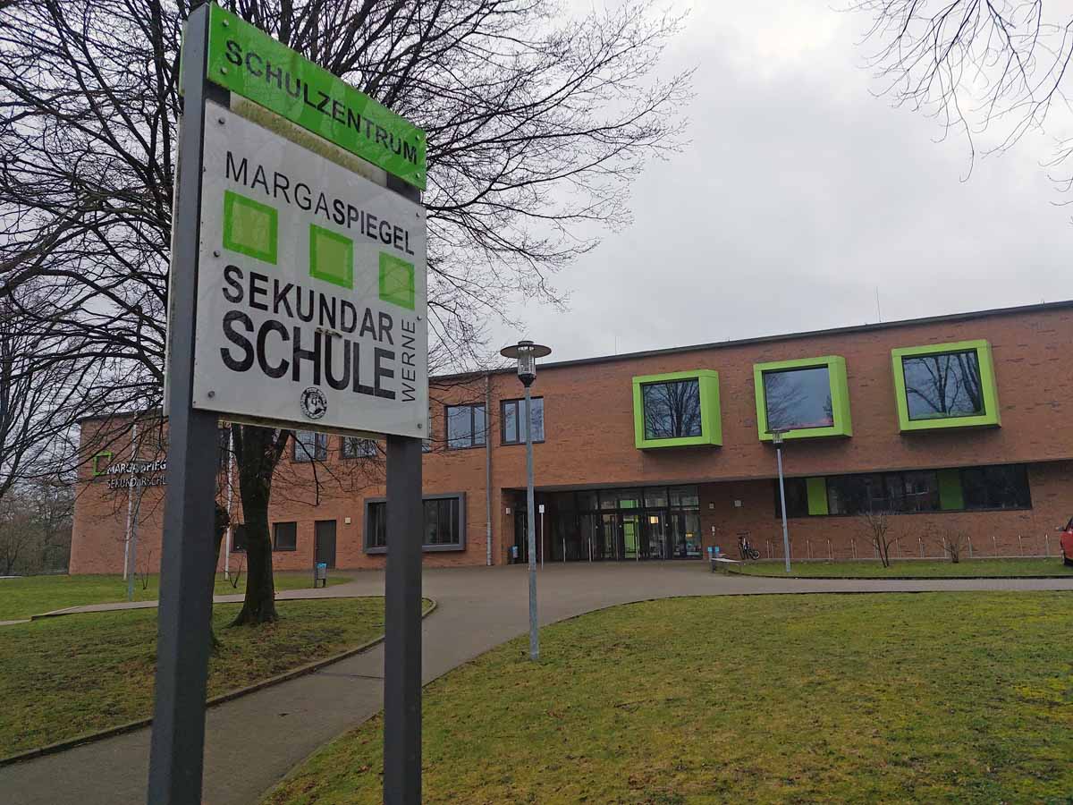 Die Marga-Spiegel-Schule in Werne. Archivfoto: Wagner