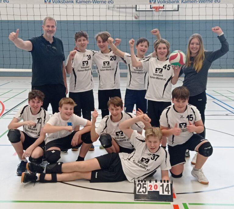 Der Volleyball-Nachwuchs des Werner SC durfte wieder jubeln. Foto: privat