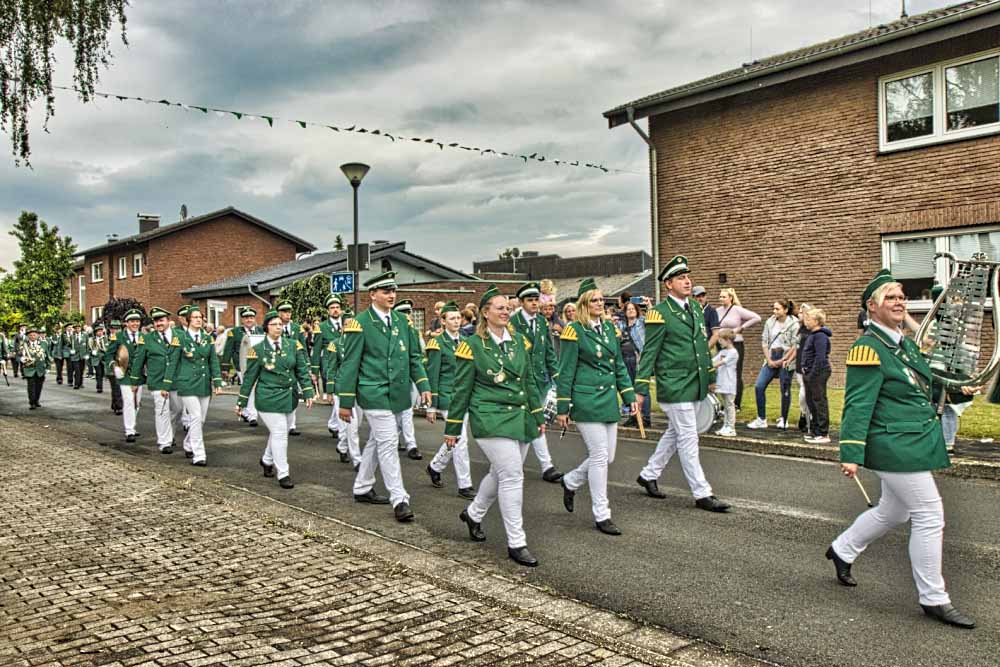 Die Schützenvereinigung Horne geht mit großen Schritten auf ihr zweites Schützenfest zu. Am kommenden Samstag findet eine Vorübung statt. Archivfoto: Steinmüller