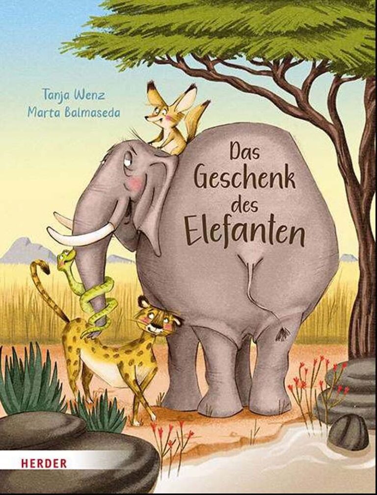 "Das Geschenk des Elefanten" ist ein poetisches Bilderbuch, das Kinder tröstet und ihnen den Umgang mit Trauer leichter macht. Foto: privat