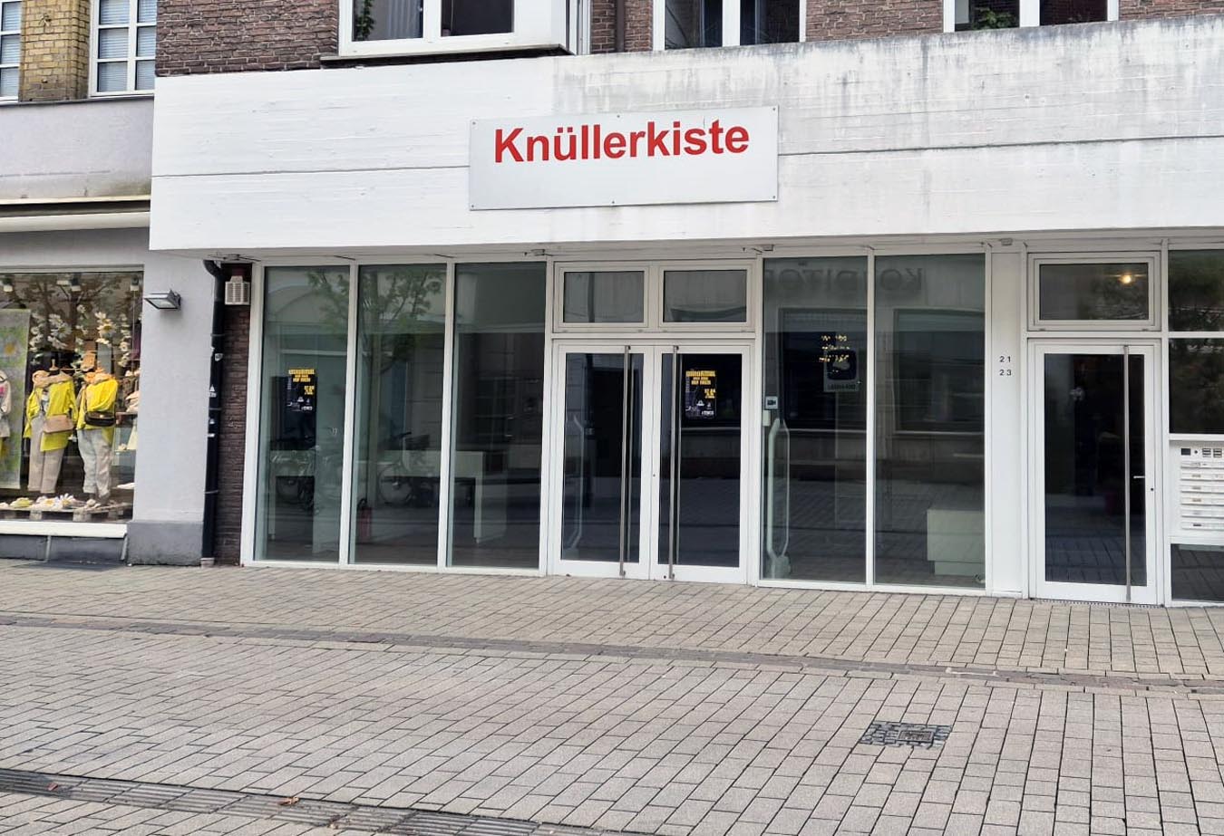 Das Ladenlokal, wo früher die 