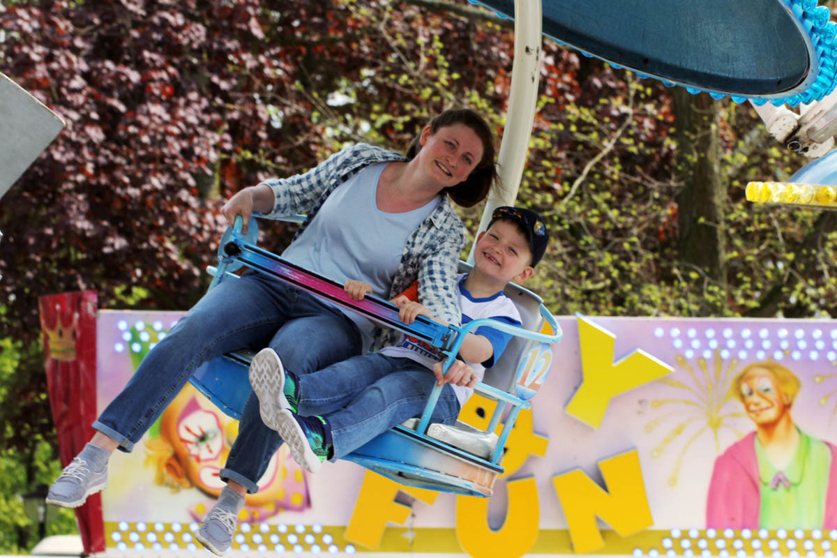 Die Maikirmes findet auch in diesem Jahr wieder in Werne statt. Archivfoto: Isabel Schütte