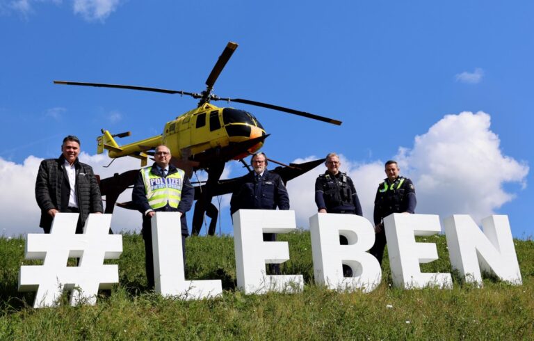 Besonderer Hingucker für mehr Sicherheit im Verkehr