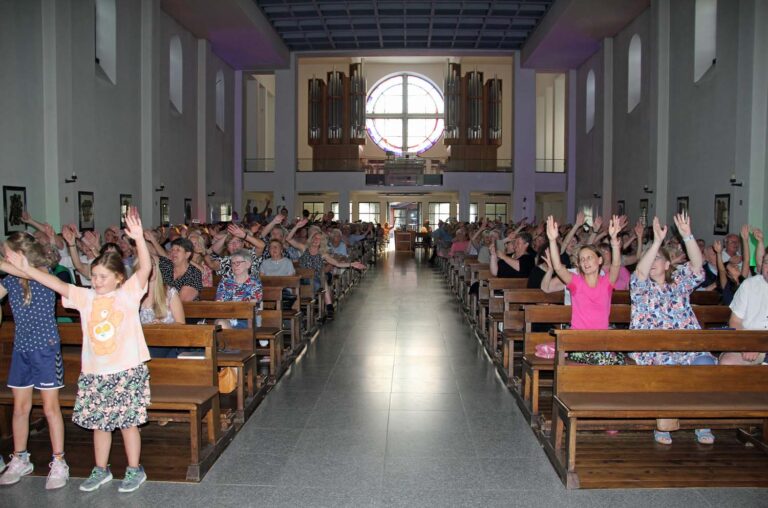 Am 28. Juni lädt die Kirchengemeinde St. Christophorus wieder zum Singen in Gemeinschaft ein. Foto: Mareike Gerundt
